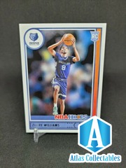 Ziaire Williams 2021-22 Panini Hoops Basketball RC ROOKIE No. 211